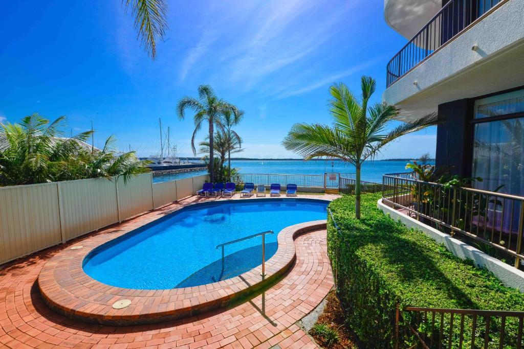 Broadwater Shores Waterfront Apartments Gold Coast Kültér fotó