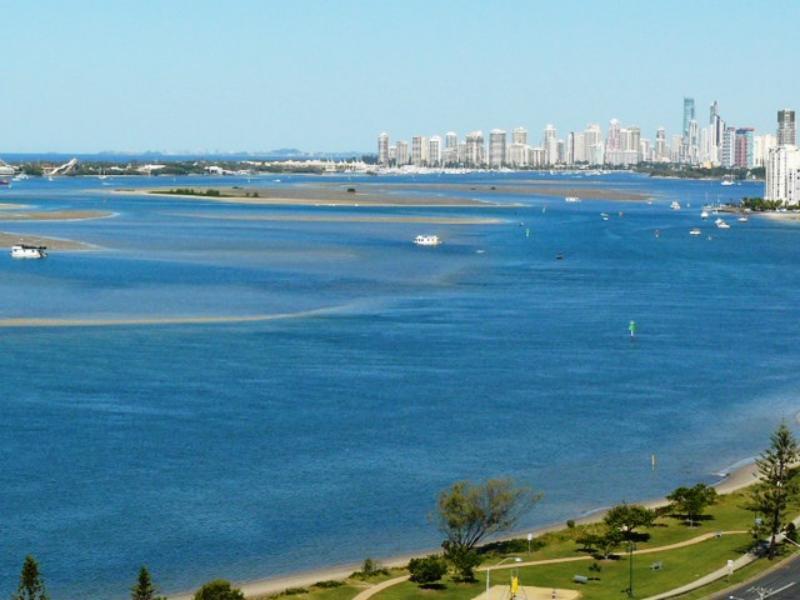 Broadwater Shores Waterfront Apartments Gold Coast Kültér fotó